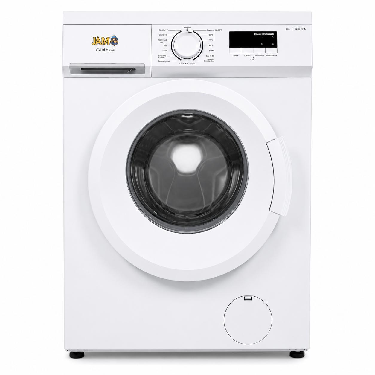 LAVARROPAS AUTOMATICA JAM CARGA FRONTAL DE 6KG GRACE F056B