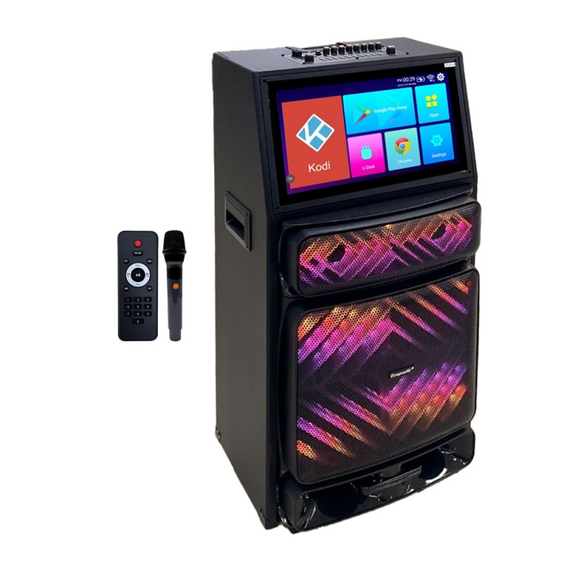 PARLANTE KARAOKE CON PANTALLA ECOPOWER EP1905