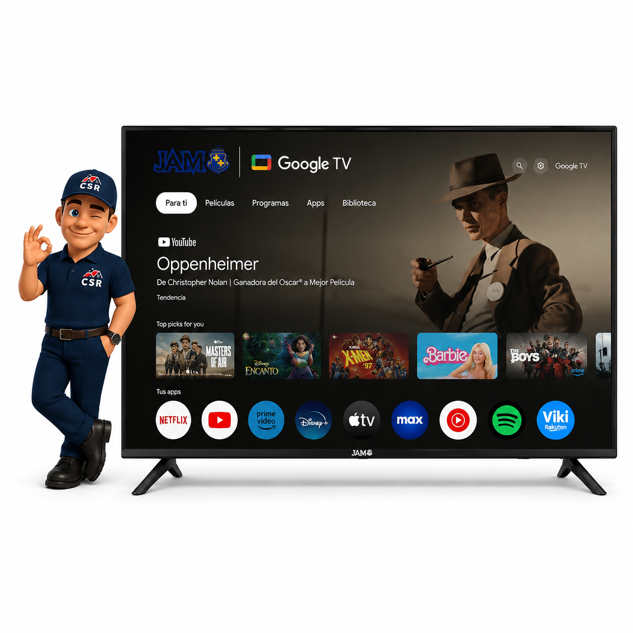 TV SMART JAM DE 32 GOOGLE TV