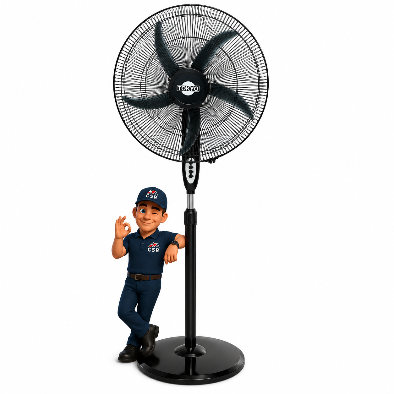VENTILADOR DE PIE TOKYO BRAVISIMO